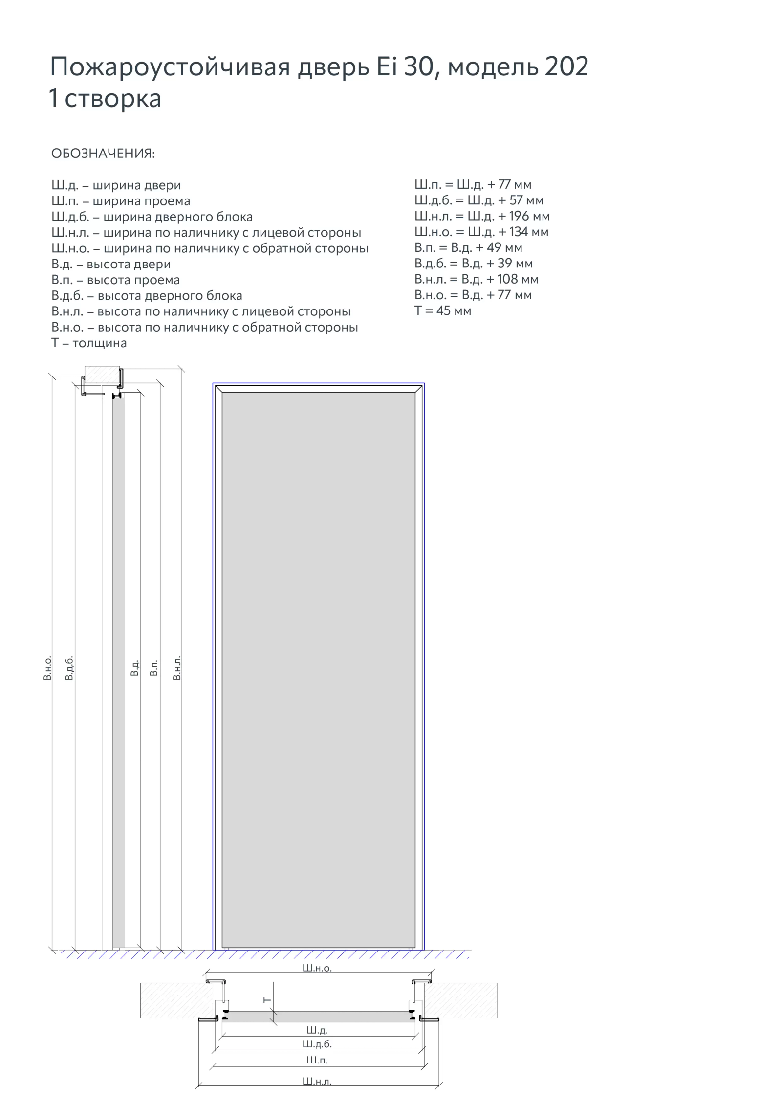 Техническая информация